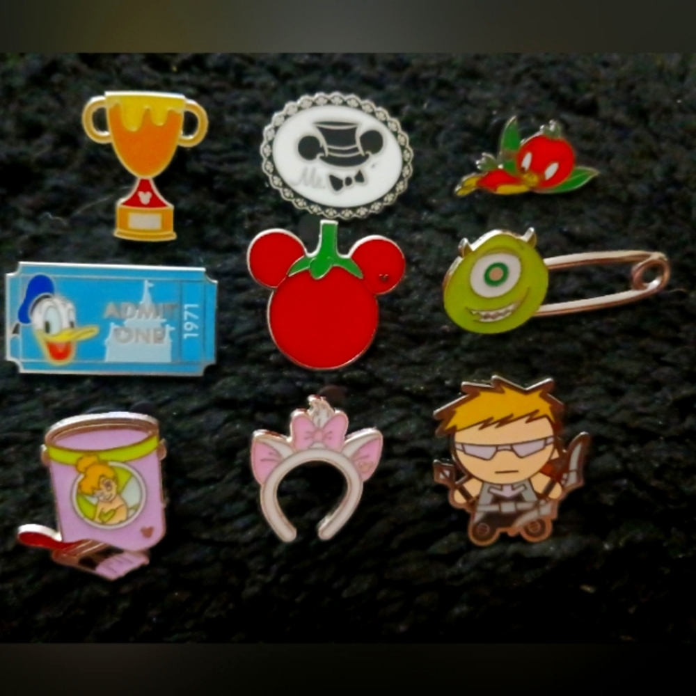 Disney character pins